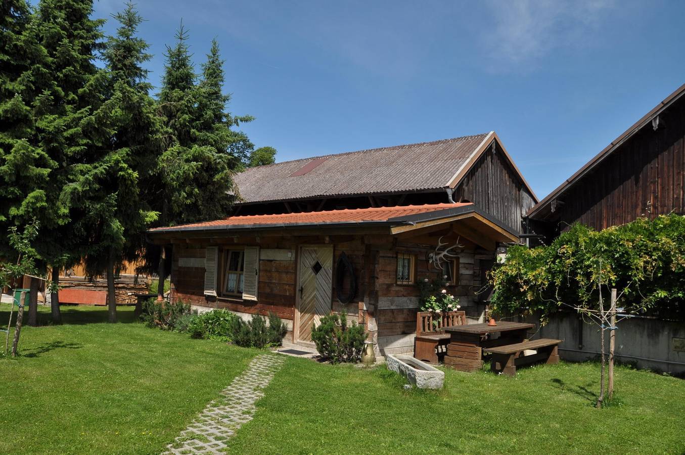 Log Cabin with Garden in Putzbrunn, Górna Bawaria