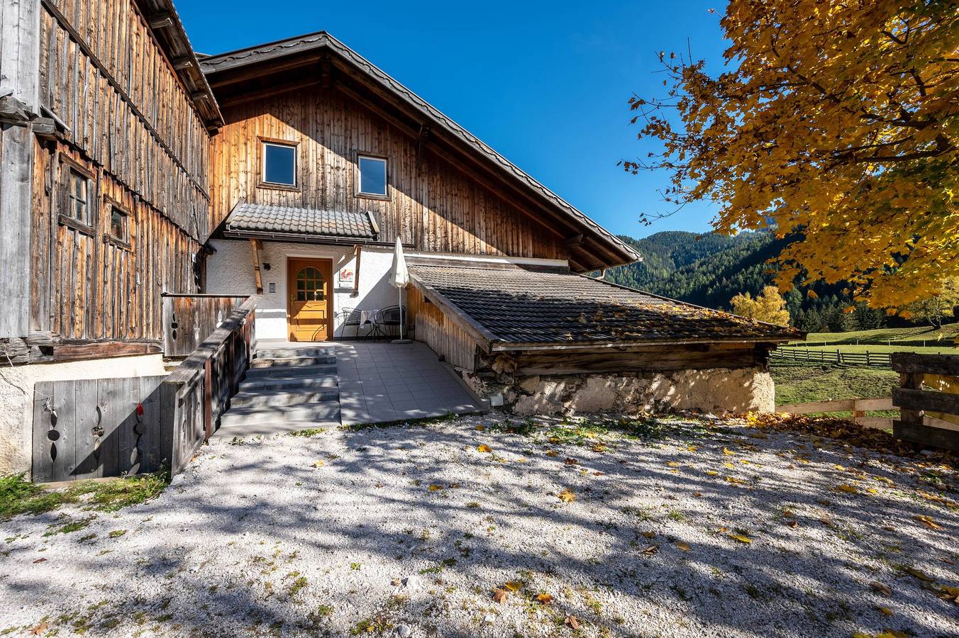 Studio 'Mösslhof Appartement Wiese' met uitzicht op de bergen, tuin & Wi-Fi, foto 12