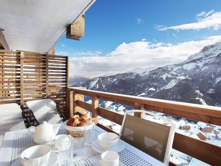 Chalet pour 4 personnes, avec Balcon et Terrasse