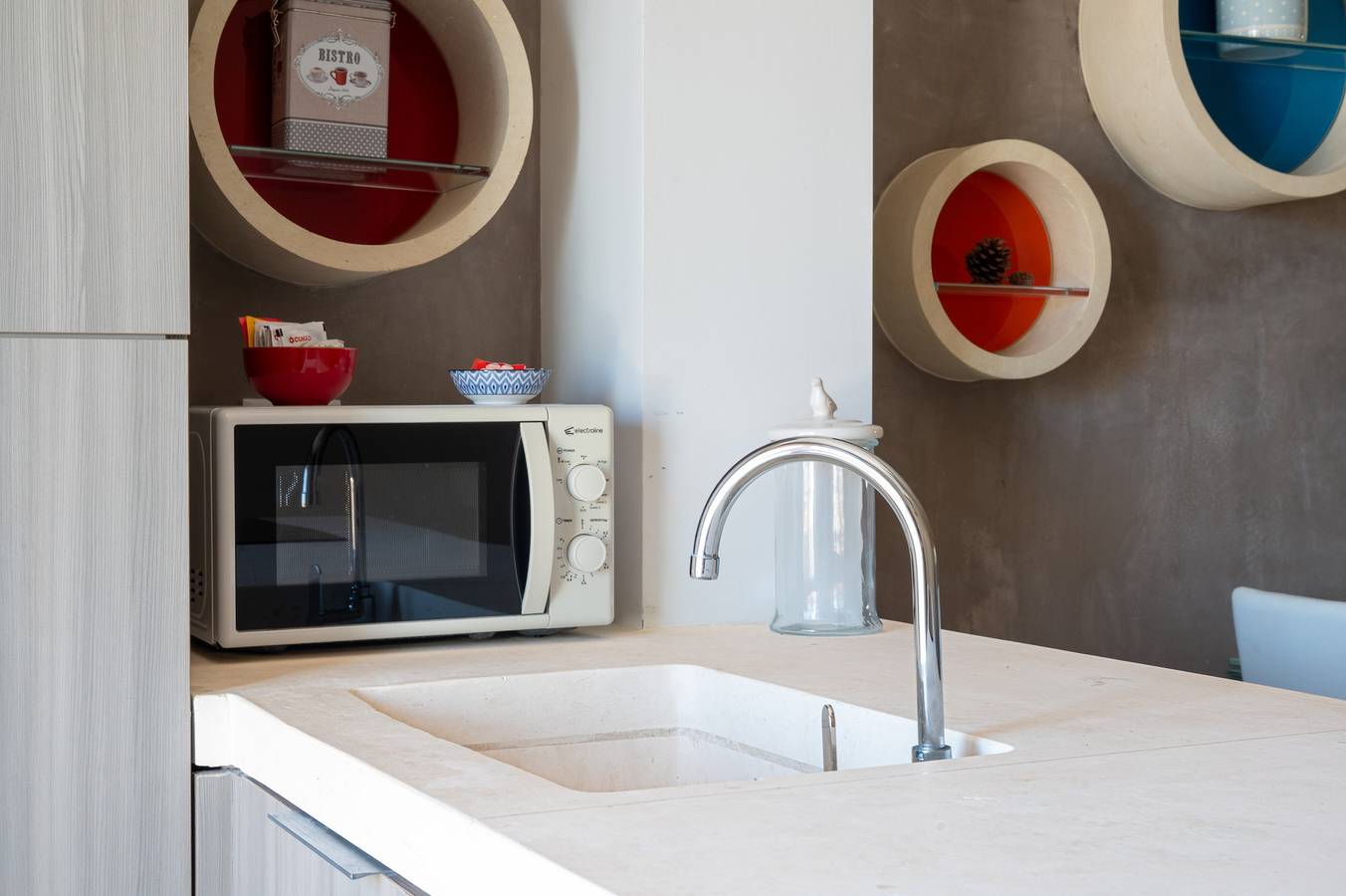 Ganze Wohnung, Apartment 'Biancomare Otranto - 6' mit Balkon, Wlan und Klimaanlage in Otranto, Otranto und Umgebung