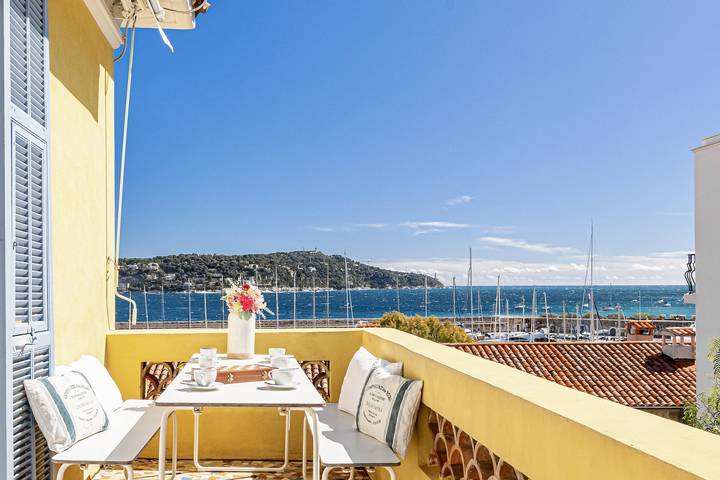 Location de vacances pour 6 personnes, avec Vue sur l’océan et Balcon à Villefranche-sur-Mer
