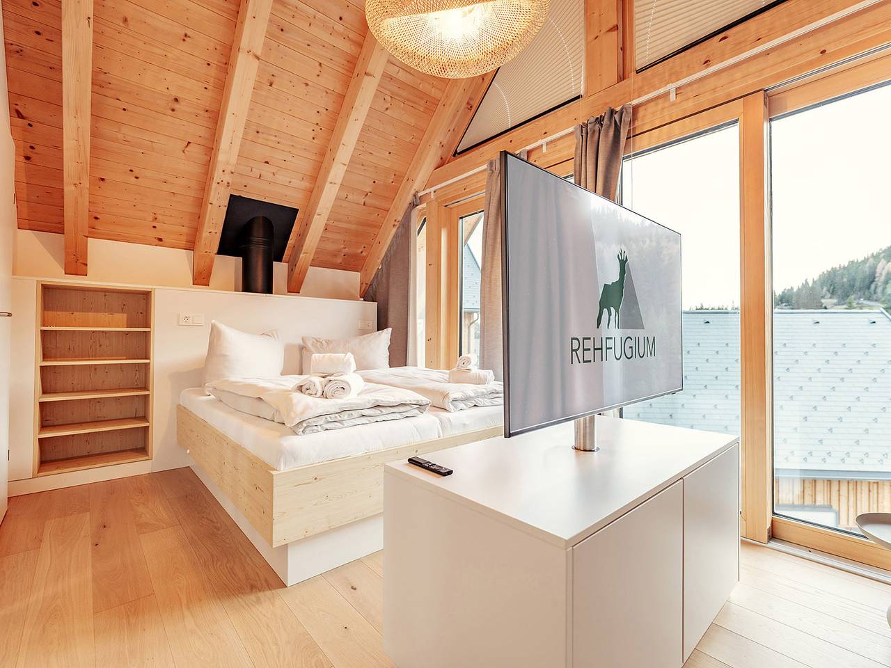 Gemütliche 80 m² große Ferienwohnung in der Nähe der Skilifte mit Sauna und Terrasse im Lachtal in Rottenmanner und Wölzer Tauern, Oberwölz