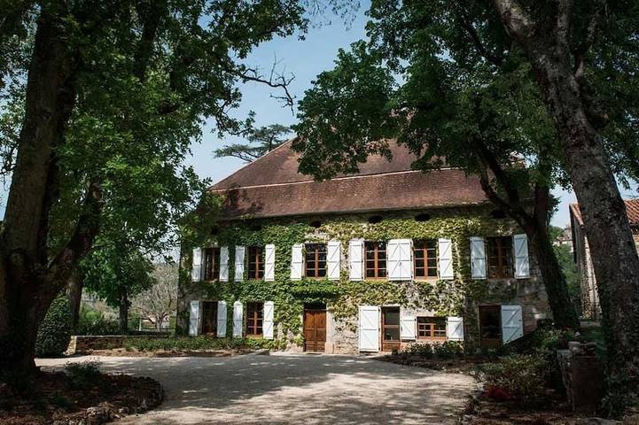 Location de vacances pour 12 personnes, avec Jardin à Calvignac