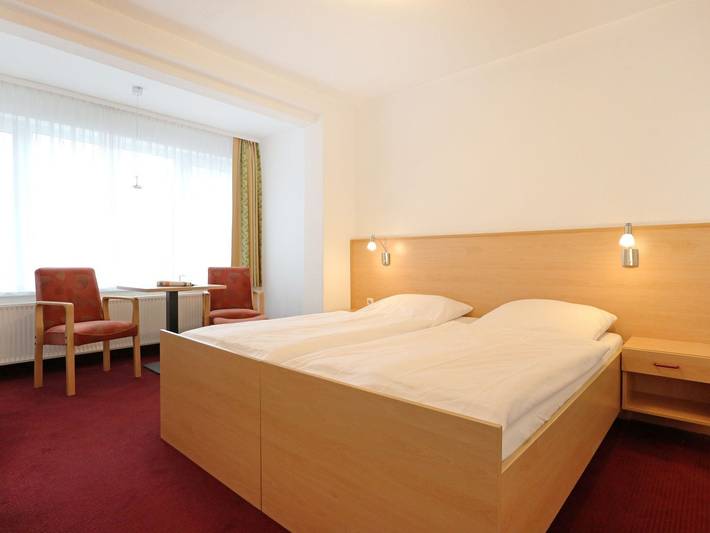Hotel für 2 Personen, mit Balkon und Terrasse