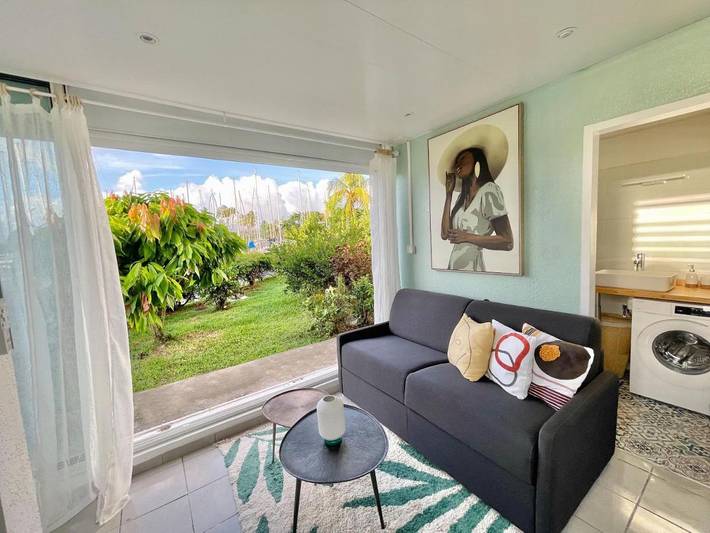 Appartement de vacances pour 4 personnes, avec jardin et vue
