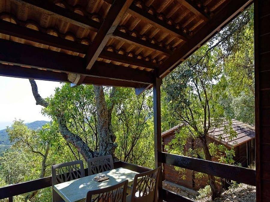 Camping U Pirellu - Chalet 4 personen - Cabane 2/4 Pers in Porto-Vecchio, Sartène en omgeving