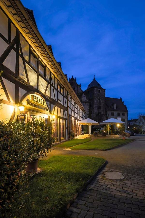 Hotel für 2 Personen, mit Terrasse und Garten sowie Ausblick in Schlitz