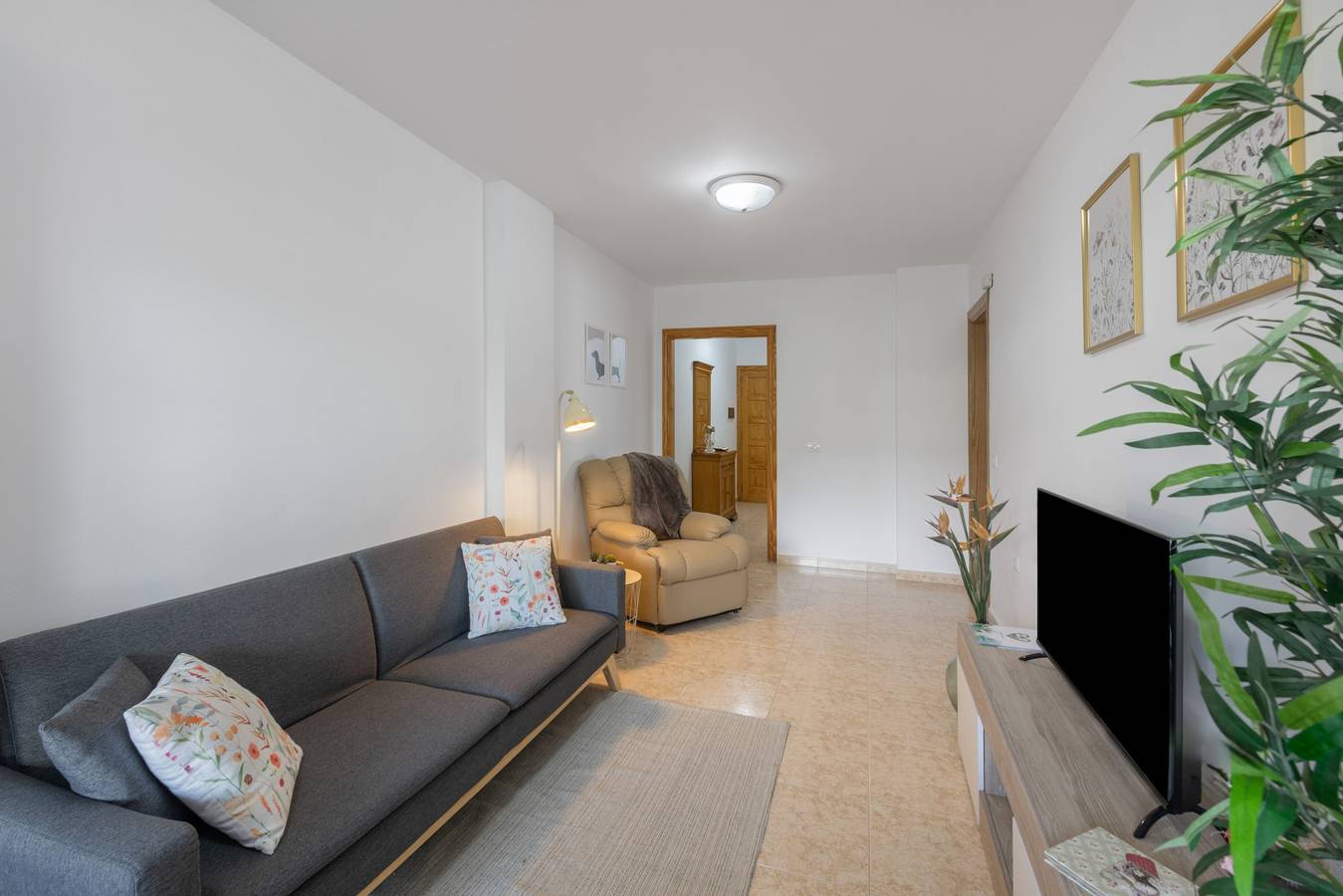 Appartement entier, Appartement 'Corazón De Aridane' avec vue sur les montagnes, balcon et Wi-Fi in Los Llanos, Los Llanos de Aridane