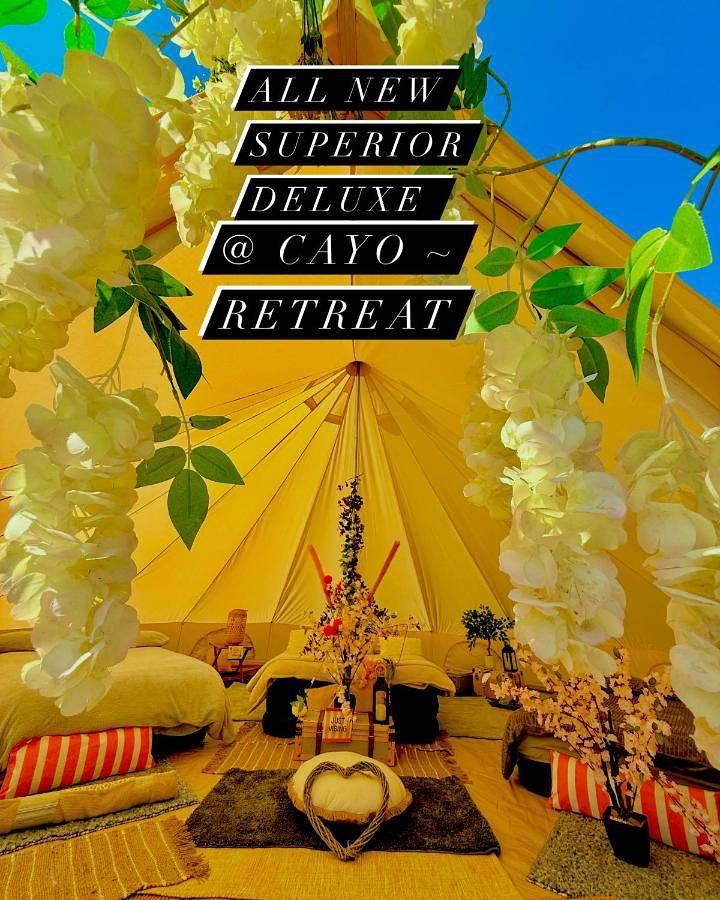 Cayoretreat Luxury Bell Tent in Brecon Beacons