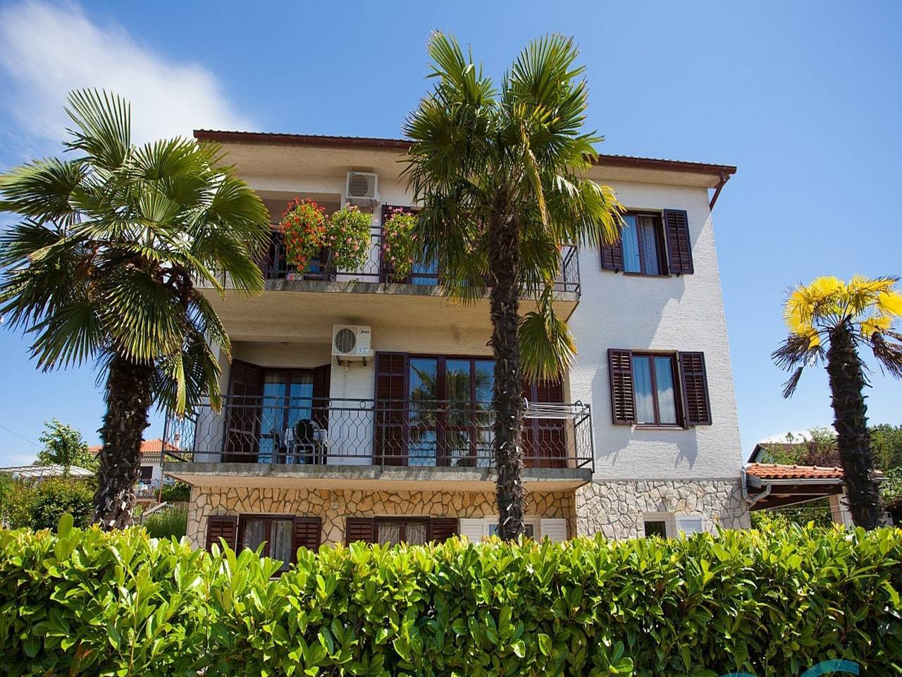 Apartamento entero, Apartamento en Malinska con terraza in Milcetici, Krk (isla)