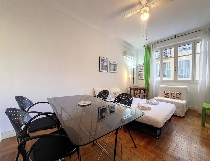 Studio für 2 Personen, mit Balkon in Nizza - 2