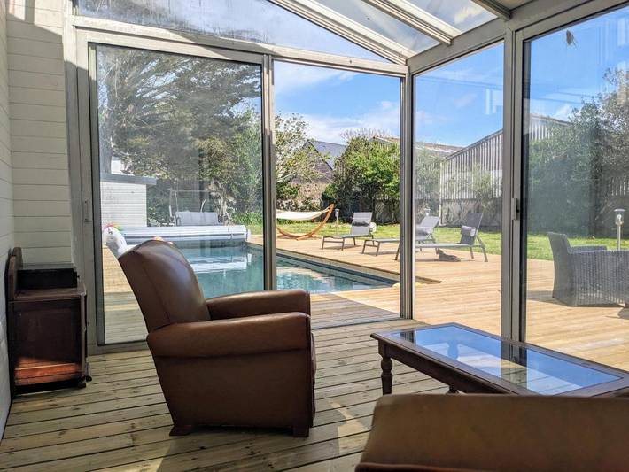 Location de vacances pour 6 personnes, avec piscine ainsi que jacuzzi et jardin dans Office De Tourisme Du Guilvinec - 3