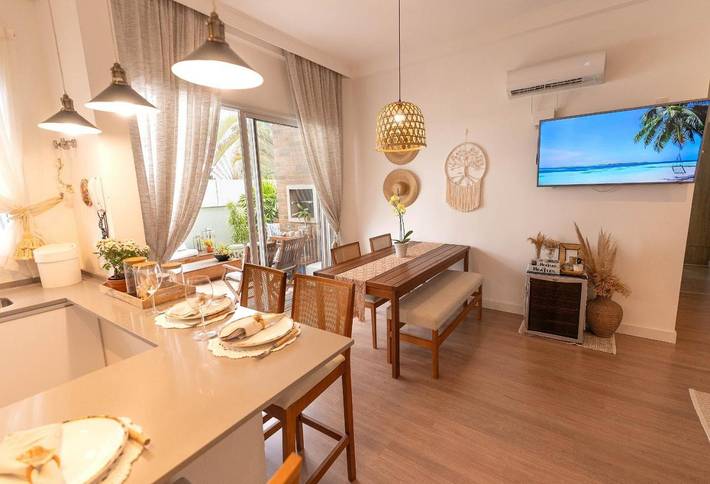 Apartamento de vacaciones para 5 personas, con balcón y piscina - 1