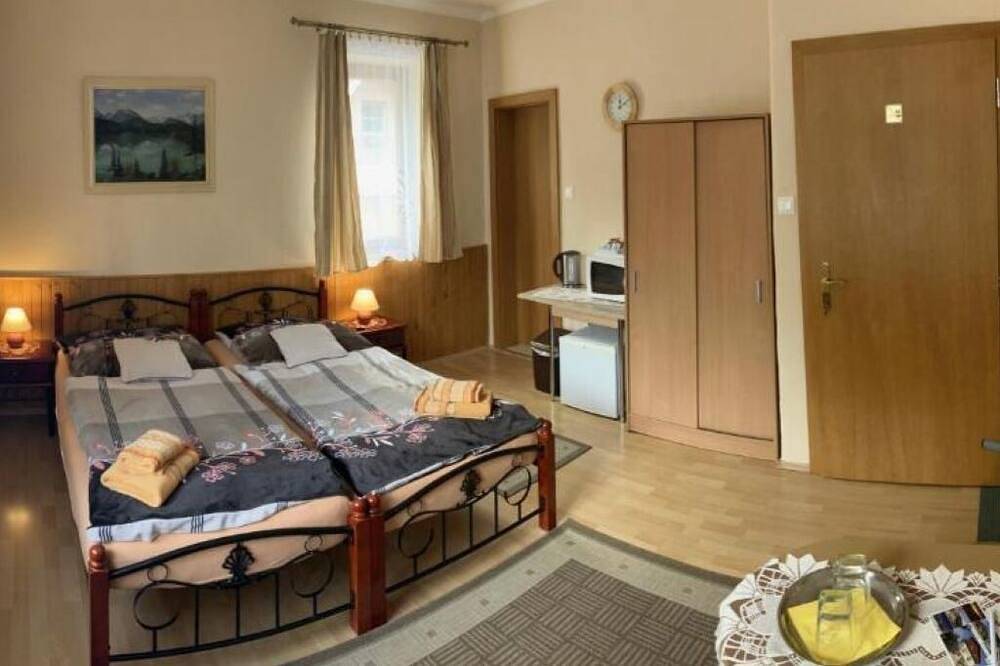 Vila Limba : Budget Twin Room in Tatranska Lomnica Ski Area, Vysoké Tatry