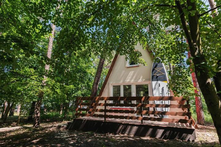 Ferienhaus für 5 Personen, mit Terrasse in Halbinsel Hel