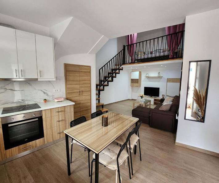 Ferienwohnung für 6 Personen, mit Balkon und Terrasse