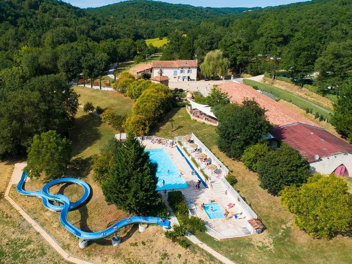 Camping für 4 Personen am Tarn