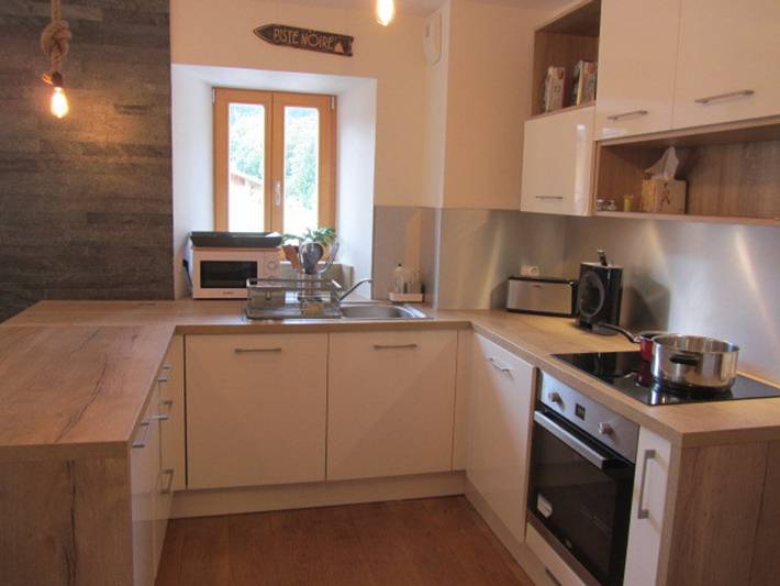 Appartement entier, Appartement cosy 3 pièces, 6 pers. avec terrasse et parking aux Contamines-Montjoie in Les Contamines-Montjoie, Pays du Mont-Blanc