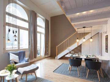 Gîte pour 4 personnes, avec balcon, animaux acceptés à Interlaken