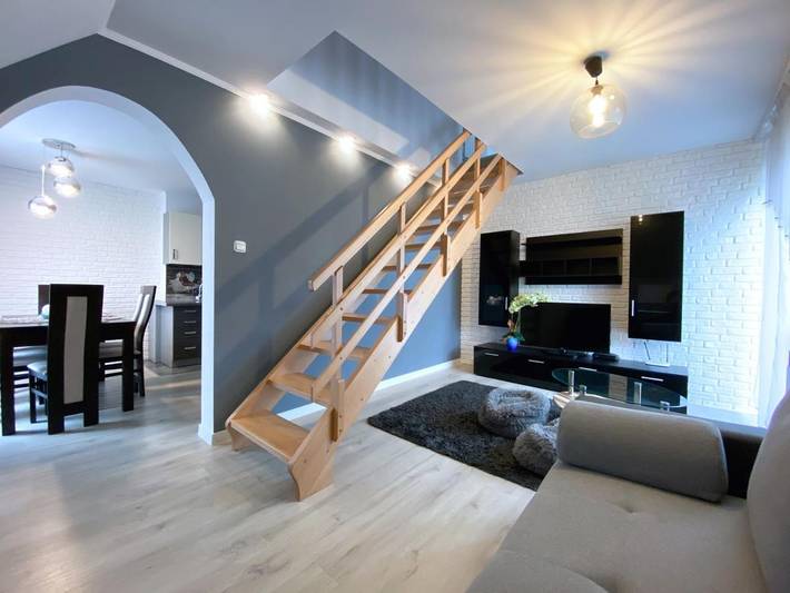 Apartament wakacyjny dla 4 osób, z ogród i taras w Tylicz