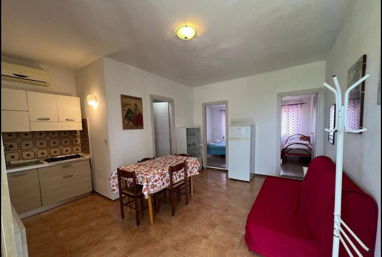 Ganze Wohnung, Apartment 'Trilocale Lentischio Vista Mare 3' mit Meerblick, Wlan und Klimaanlage in La Muddizza, Valledoria