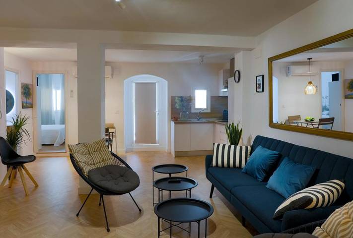 Apartamento para 5 personas, con terraza en Montilla