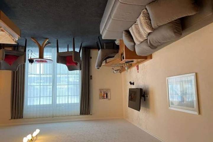 Ferienwohnung für 4 Personen, mit Balkon und Sauna sowie Garten in Kell am See