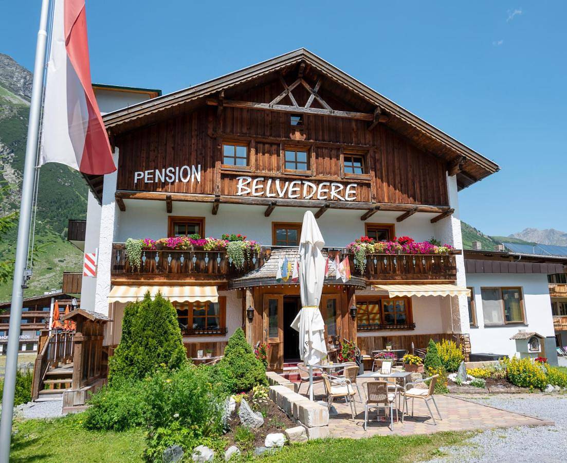 Pension Belvedere in Galtür, Verwall