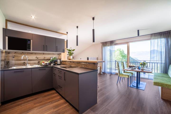 Gîte pour 4 personnes, avec Balcon et Jardin à Merano