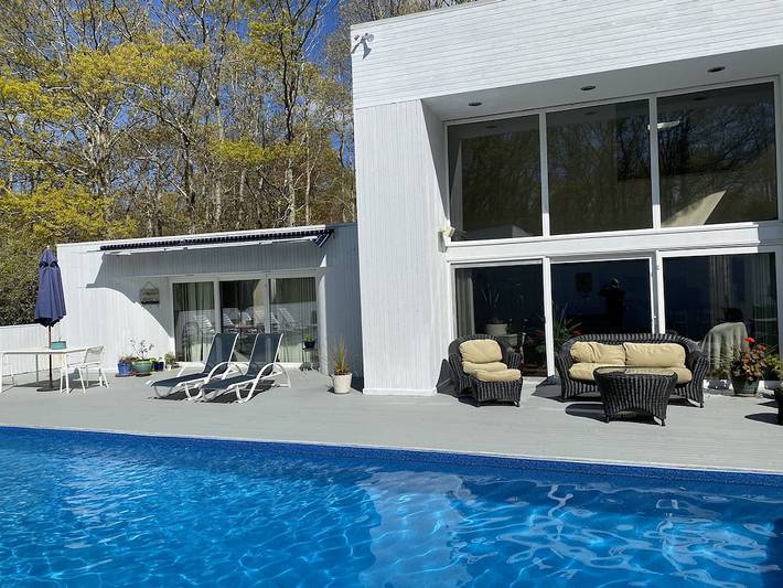 Ferienhaus für 14 Personen, mit Terrasse, mit Haustier auf Long Island