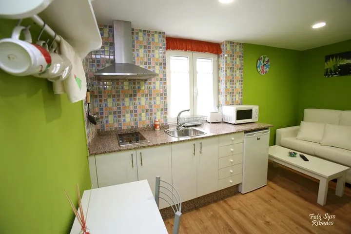 Apartamento de vacaciones para 4 personas, con vistas y jardín - 1