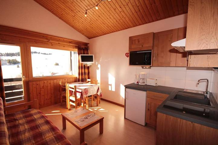 Location de vacances pour 5 personnes, avec balcon, animaux acceptés à Les Saisies