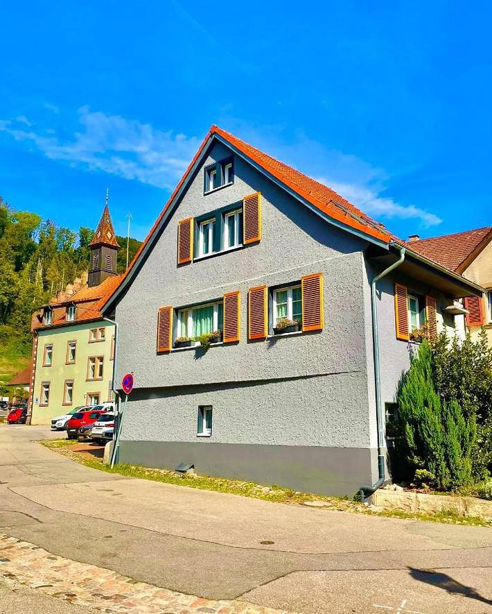 Ferienhaus für 4 Personen, mit Garten und Ausblick in Stühlingen