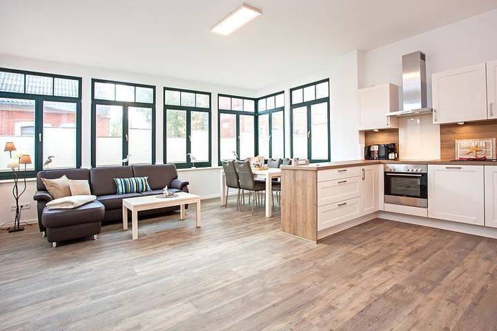 Ferienwohnung für 4 Personen, mit Balkon und Sauna auf Borkum