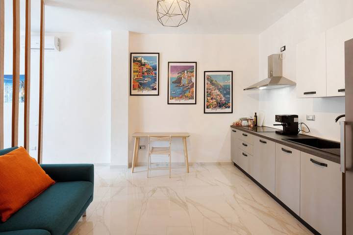 Hel lejlighed, Ferielejlighed for 3 personer med balkon in Salerno, Middelhavskysten Campanien