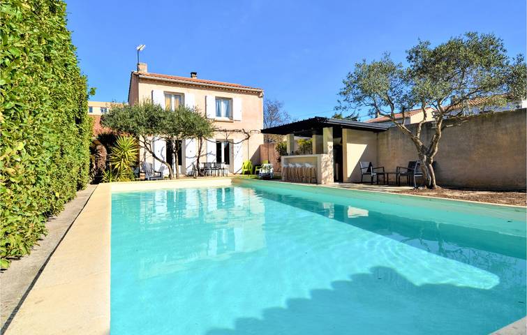 Maison de vacances pour 6 personnes, avec Terrasse et Piscine