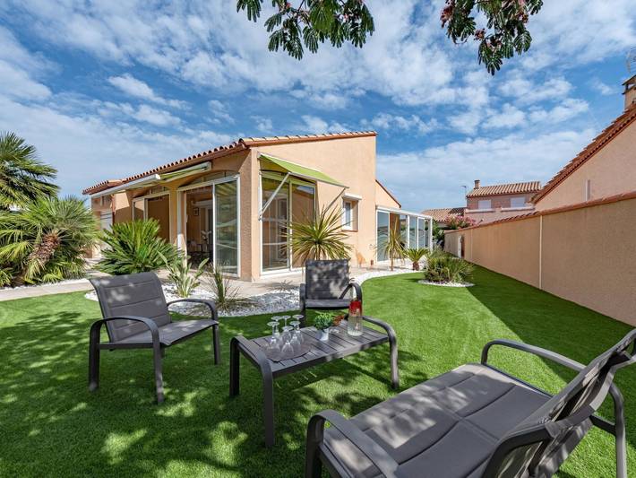 Location de vacances pour 6 personnes, avec jardin dans Plage du Village (Le Barcares) - 2