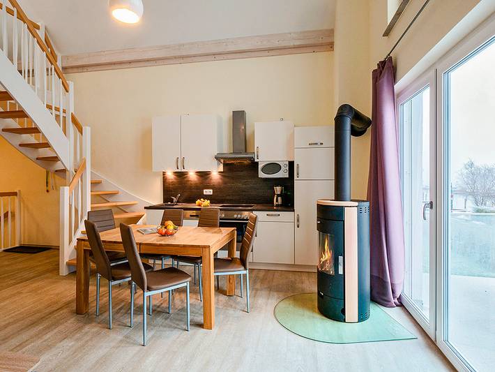 Ferienwohnung für 8 Personen, mit Balkon und Terrasse sowie Seeblick am Plauer See - 3