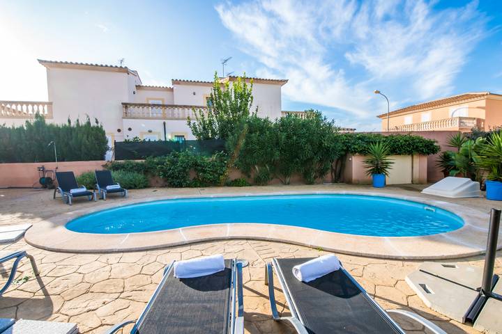 Finca für 6 Personen, mit Terrasse in Sa Ràpita - 4