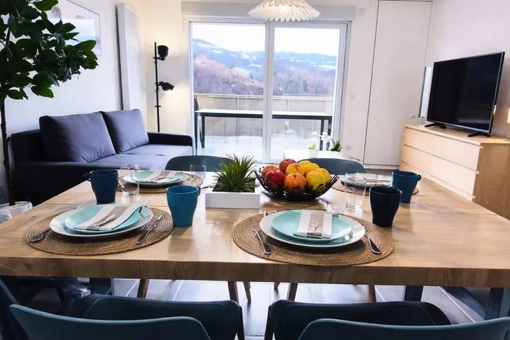 Gîte pour 6 personnes, avec terrasse dans Le Fayet (Saint-Gervais-les-Bains)