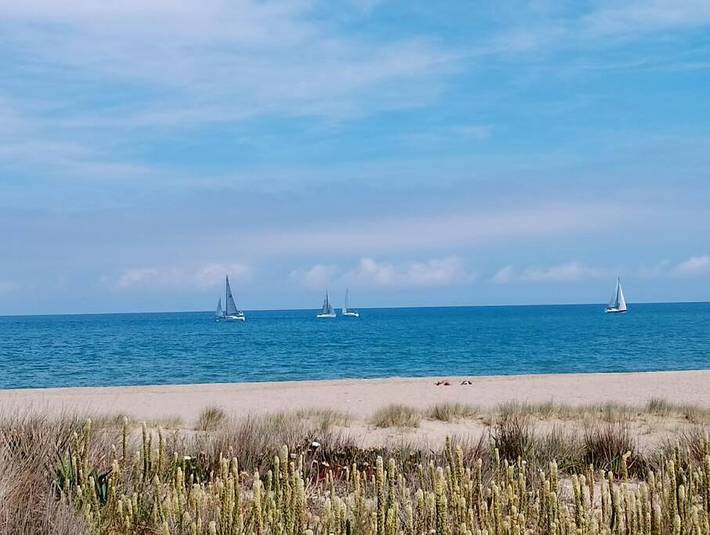 Appartement de vacances pour 4 personnes, avec piscine ainsi que vue et jardin, animaux acceptés