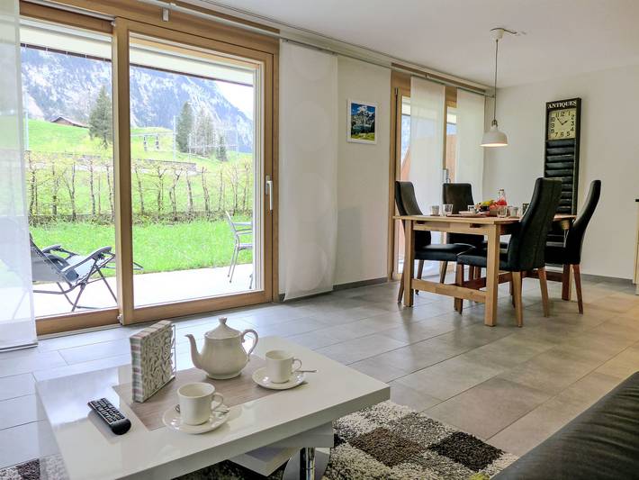 Gîte pour 3 personnes, avec Terrasse et Vue à Kandersteg - 4
