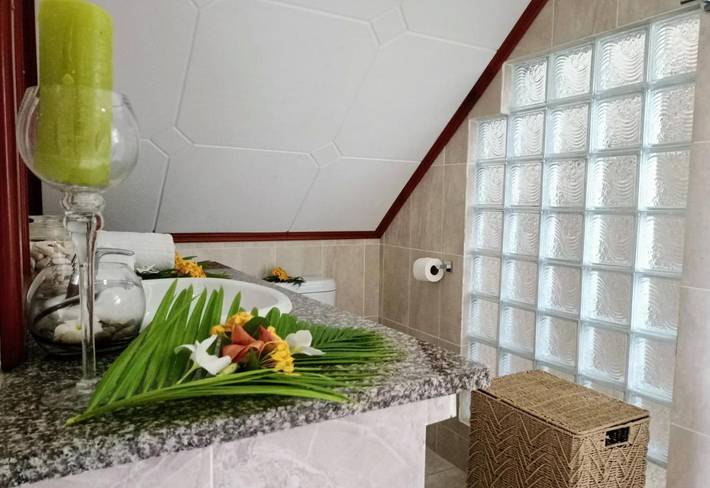 Gîte pour 2 personnes, avec vue ainsi que balcon et jardin dans La Digue - 4