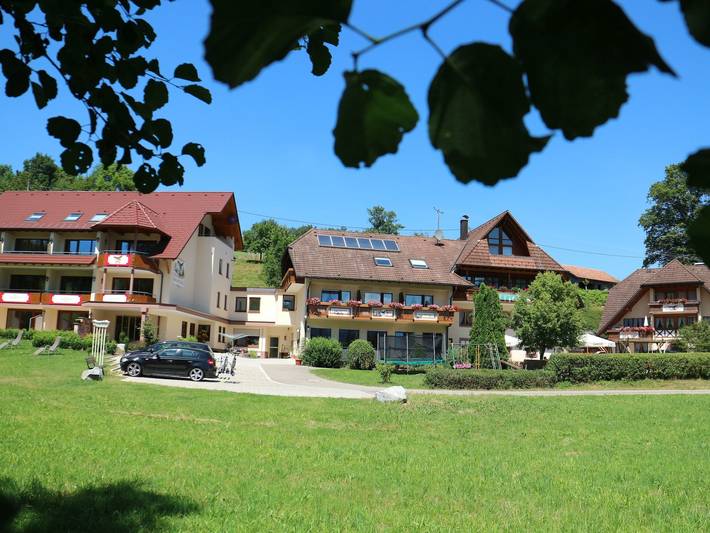 Hotel für 4 Personen, mit Balkon/Terrasse und Terrasse sowie Garten und Sauna in Biederbach