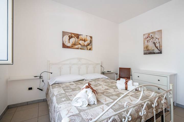 Ferienwohnung für 4 Personen, mit Garten, kinderfreundlich
