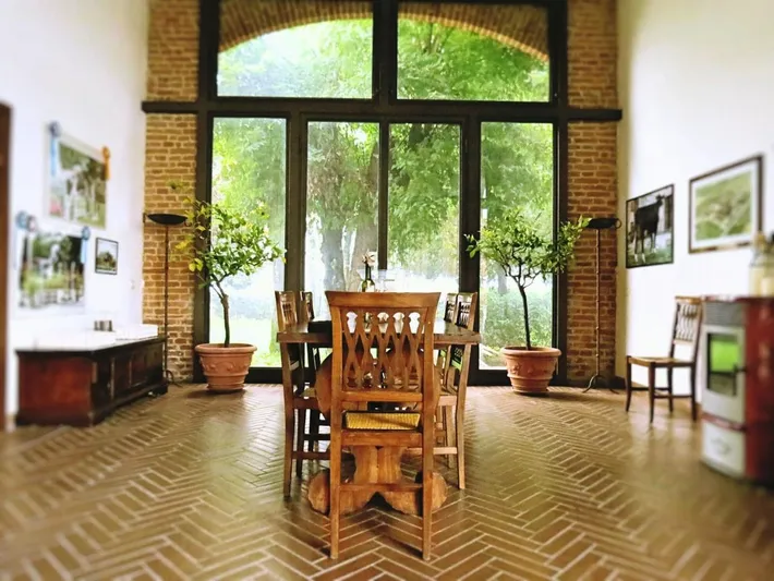 Alloggio in famiglia per 3 persone, con sauna e giardino nonché panorama, con animali domestici - 1