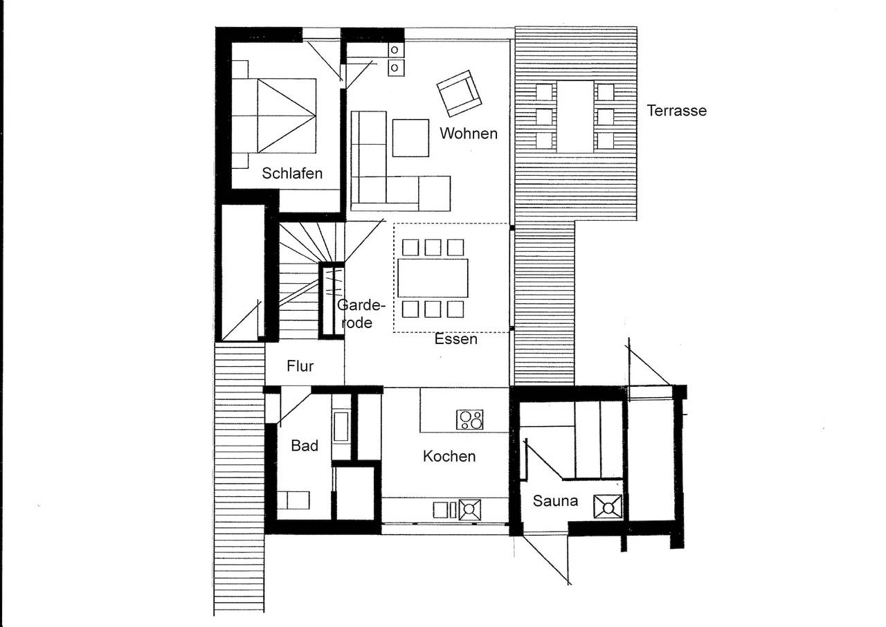 Thatched Roof Meets Modern Comfort: Holiday Home Wreechen 25, House 1, up to 6 Guests in Wreechen, Putbus