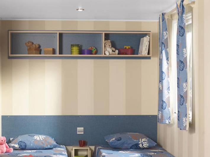 Camping de la Châtaigneraie - Mobilheim 6 personen - Tribu 3 Zimmer in Agos-Vidalos, Französische Pyrenäen
