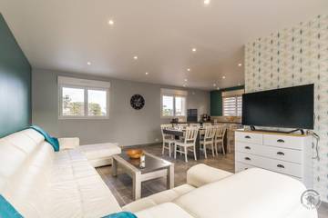 Gîte pour 6 personnes, avec jardin et terrasse à Portbail