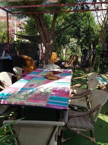 Ferienwohnung für 3 Personen, mit Garten und Ausblick in Valras-Plage